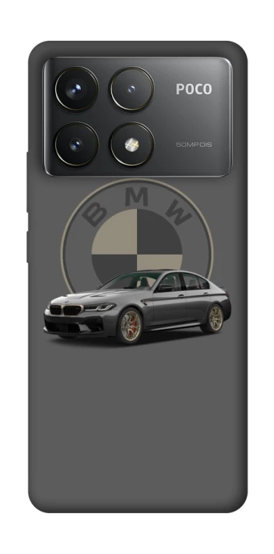 Чохол на Xiaomi Poco F6 Pro BMW grey v2 фото 1 з 1