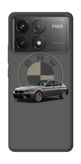 Чехол на Xiaomi Poco F6 Pro BMW grey v2 фото 1 из 1