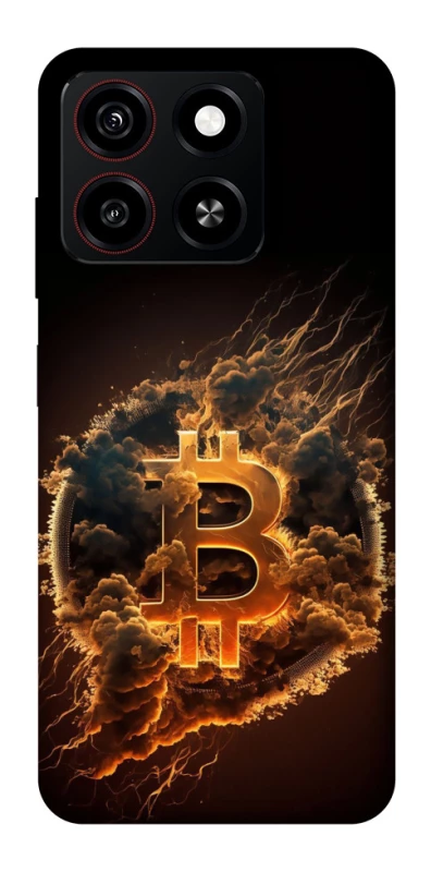 Чохол на ZTE Blade A35 4G Smoky Bitcoin фото 1 з 1