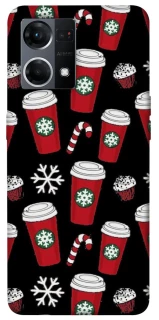 Чехол на Oppo Reno 7 4G Новогодний v40 фото 1 из 1