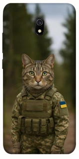 Чехол на Xiaomi Redmi 8a Кот защитник фото 1 из 1