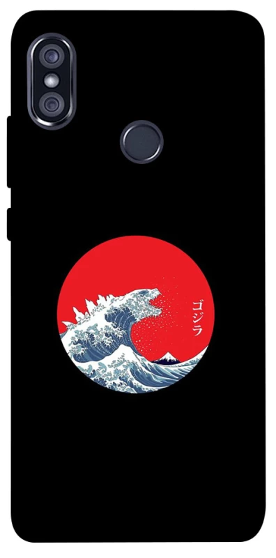 Чехол на Xiaomi Redmi Note 5 Pro / Note 5 (AI Dual Camera) Волны Японии фото 1 из 1