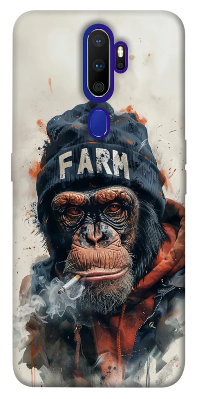 Чехол на Oppo A5 (2020) / Oppo A9 (2020) Шимпанзе v3 фото 1 из 1