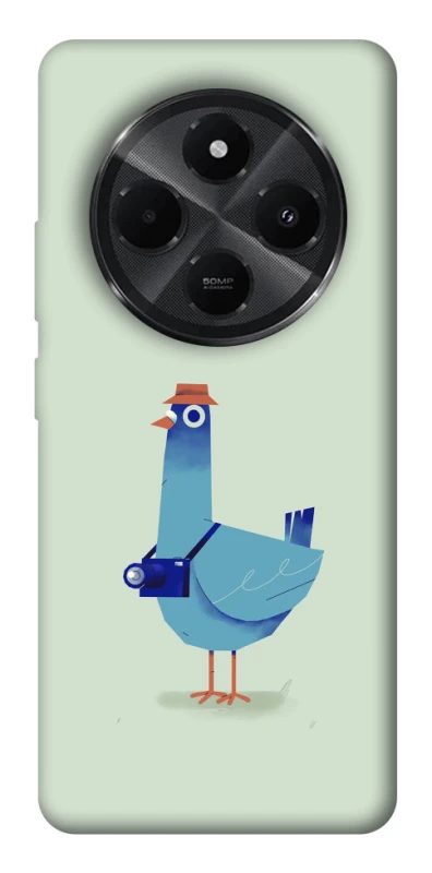 Чохол на Xiaomi Redmi A3 Pro Голуб-детектив фото 1 з 1