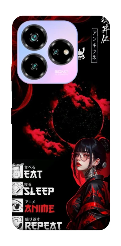Чехол на ZTE Nubia V60 Desing She is Japanese ver.2 фото 1 из 1
