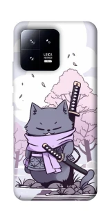 Чехол на Xiaomi 13 Samurai cat фото 1 Чехол на Xiaomi 13 Samurai cat фото 1 из 1
