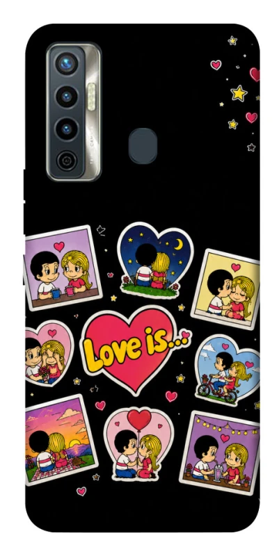 Чохол на TECNO Camon 17 Love is ver.2 фото 1 з 1
