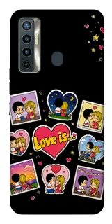 Чохол на TECNO Camon 17 Love is ver.2 фото 1 з 1