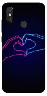 Чехол на Xiaomi Mi 8 Neon love фото 1 из 1