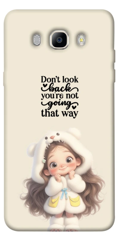 Чохол на Samsung J510F Galaxy J5 (2016) Don't look back фото 1 з 1
