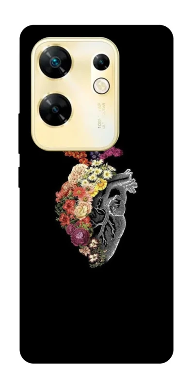 Чохол на Infinix Zero 30 4G Heart with flowers фото 1 з 1