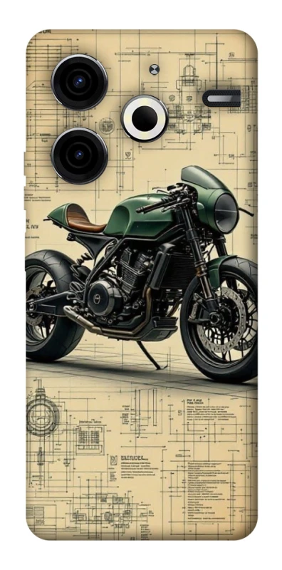 Чохол на TECNO Pova 6 Neo (LI6) Bike model фото 1 з 1