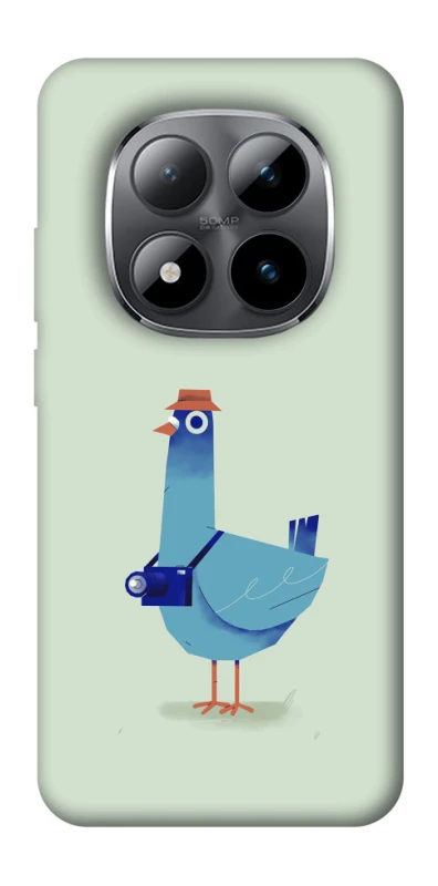 Чехол на Xiaomi Redmi Note 15 Pro 5G Голуб-детектив фото 1 из 1