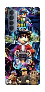 Чехол на Oppo Reno 4 Pro Roblox collage ver.4 фото 1 из 1