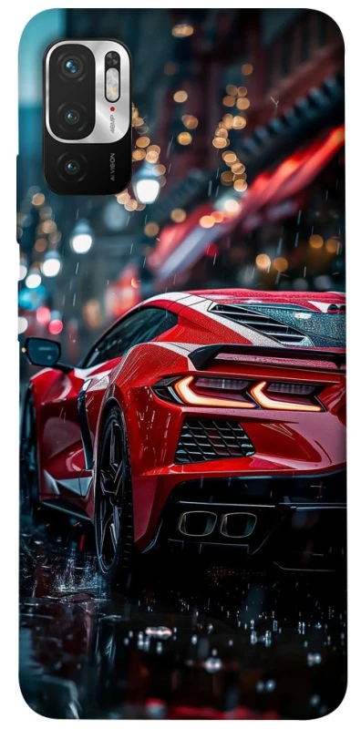 Чехол на Xiaomi Poco M3 Pro 4G / 5G Red sports car фото 1 из 1