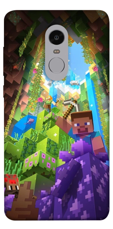 Чехол на Xiaomi Redmi Note 4X / Note 4 (Snapdragon) Minecraft forever фото 1 из 1