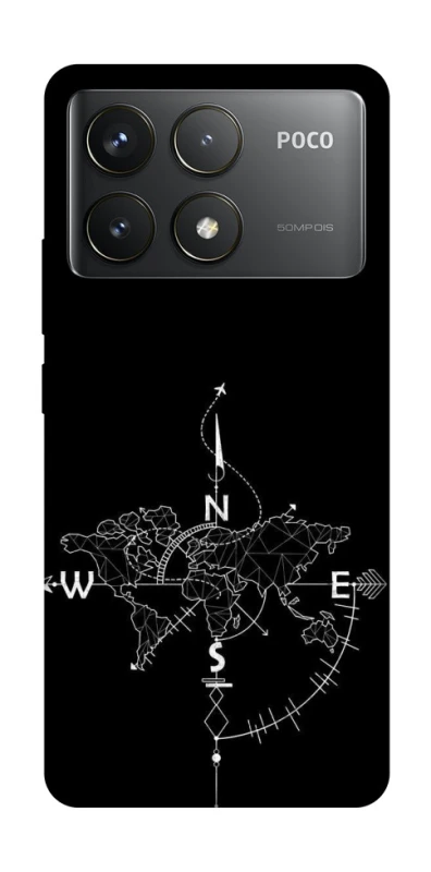 Чехол на Xiaomi Poco F6 Pro Travel Map фото 1 Чехол на Xiaomi Poco F6 Pro Travel Map фото 1 из 1