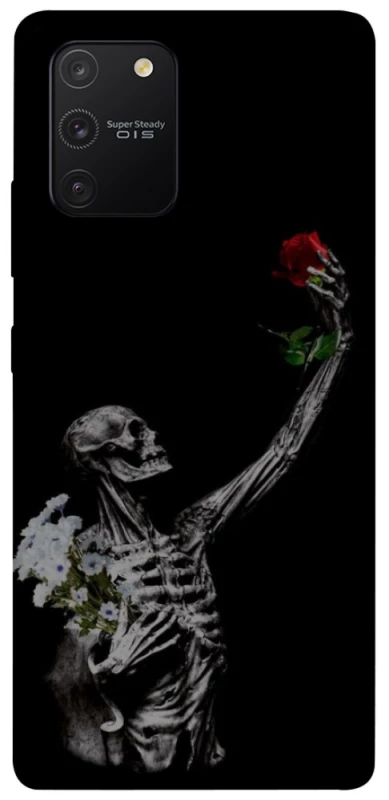 Чехол на Samsung Galaxy S10 Lite Skeleton vs Rose фото 1 из 1