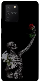 Чехол на Samsung Galaxy S10 Lite Skeleton vs Rose фото 1 из 1