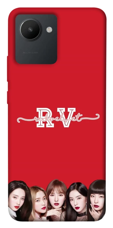 Чехол на Realme C30s RED VELVET v3 фото 1 из 1
