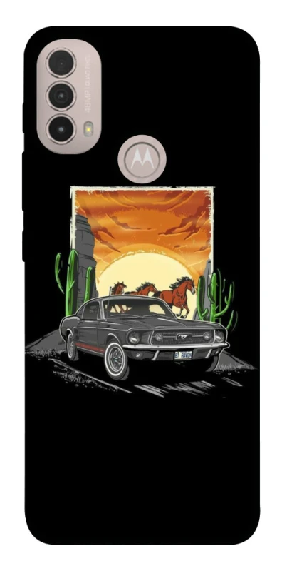 Чохол на Motorola Moto E40 Mustang ver.3 фото 1 з 1