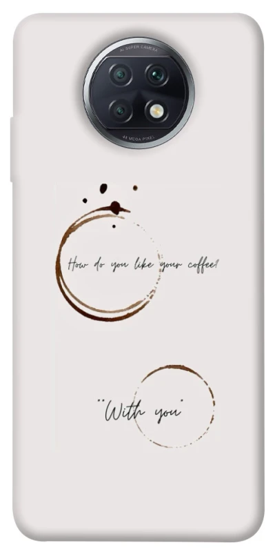Чохол на Xiaomi Redmi Note 9 5G / Note 9T Coffee with you фото 1 з 1