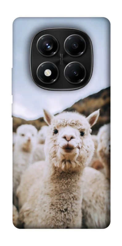 Чехол на Xiaomi Redmi Note 14 Pro 4G Лама фото 1 из 1