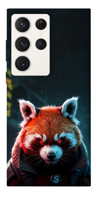 Чохол на Samsung Galaxy S23 Ultra Cyber Red Panda фото 1 з 1