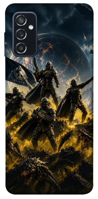 Чохол на Samsung Galaxy M52 HELLDIVERS фото 1 з 1