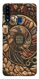 Чехол на Samsung Galaxy A20s Coffee roast guide фото 1 из 1