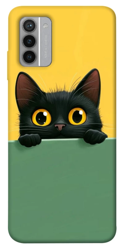 Чехол на Nokia G42 Black cat v2 фото 1 из 1
