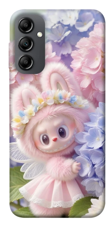 Чохол на Samsung Galaxy A14 4G/5G Labubu & Flowers ver.1 фото 1 з 1