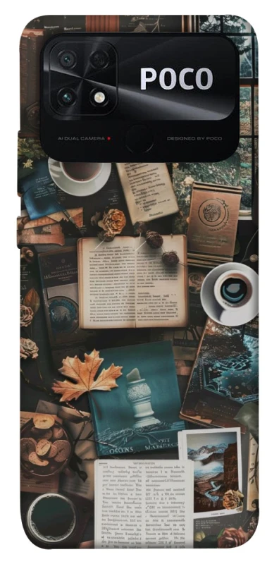 Чехол на Xiaomi Poco C40 Autumn collage фото 1 из 1