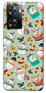 Чохол на Oppo A57s Новорічний v2 фото 1 з 1