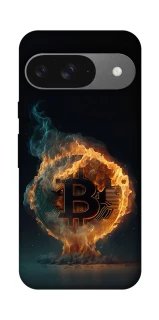 Чохол на Google Pixel 10 Fire Bitcoin фото 1 з 1