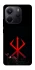 Чехол на Xiaomi Redmi Note 14 4G (Europe version) Berserk Red Logo фото 1 из 1