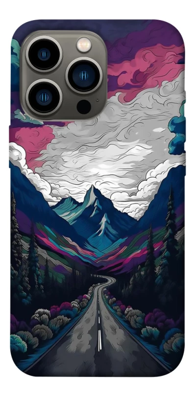 Чохол на Apple iPhone 13 Pro (6.1") Намальовані гори фото 1 з 1