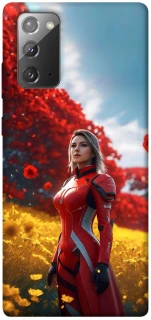 Чохол на Samsung Galaxy Note 20 Cyber space girl ver.5 фото 1 з 1