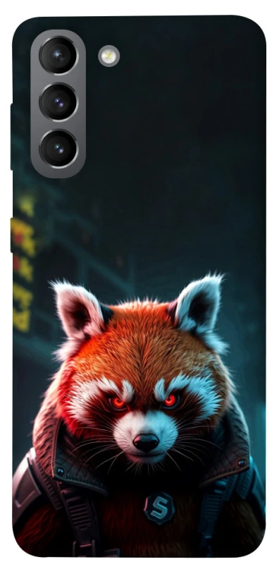 Чохол на Samsung Galaxy S21 Cyber Red Panda фото 1 з 1