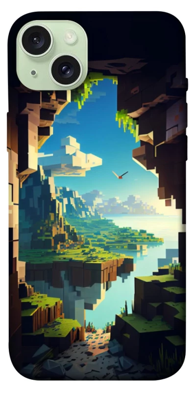 Чохол на Apple iPhone 15 Plus (6.7") Minecraft sunrise фото 1 з 1