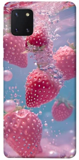 Чохол на Samsung Galaxy Note 10 Lite (A81) Полуниця в воді фото 1 з 1