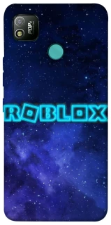 Чохол на TECNO POP 4 Roblox Space Logo Blue фото 1 з 1