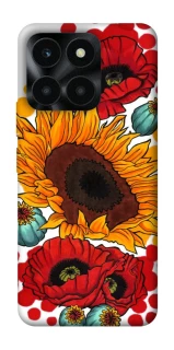 Чохол на Huawei Honor X6a Соняшники та маки фото 1 з 1