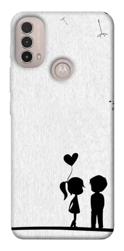 Чохол на Motorola Moto E40 Love everywere фото 1 з 1