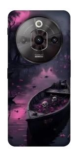 Чехол на ZTE Nubia Focus Pro Boat and flamingo фото 1 из 1