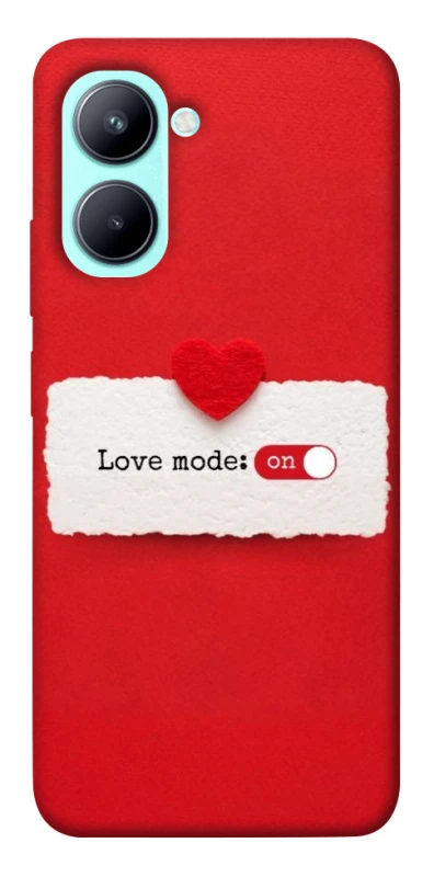 Чехол на Realme C33 Love Mode ON фото 1 из 1
