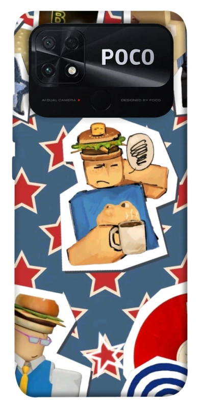 Чохол на Xiaomi Poco C40 Roblox v2 фото 1 з 1