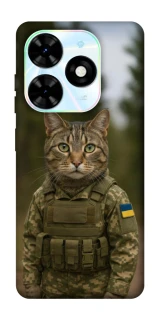 Чехол на TECNO Spark Go 2024 Кот защитник фото 1 из 1