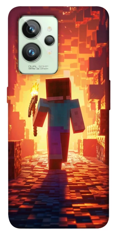Чехол на Realme GT2 Minecraft adventure фото 1 из 1