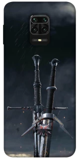 Чохол на Xiaomi Redmi Note 9s / Note 9 Pro / Note 9 Pro Max Мечі Ведьмака фото 1 з 1